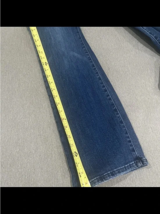 Judy Blue Dark Blue Flare Jeans Size 7/28 - Picture 12 of 13